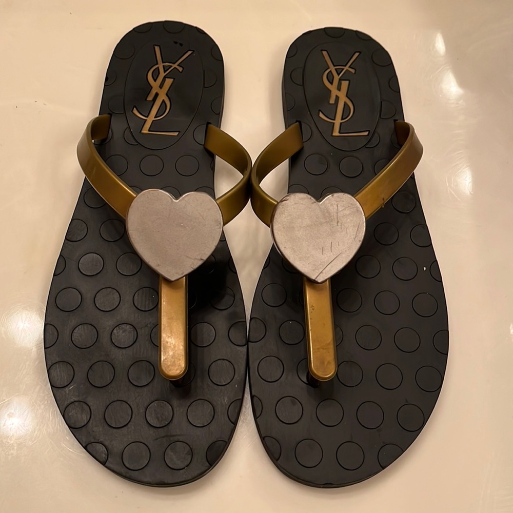 YSL sandals, barely used